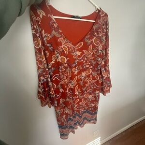 Woman’s boho dress size medium Allison Brittany